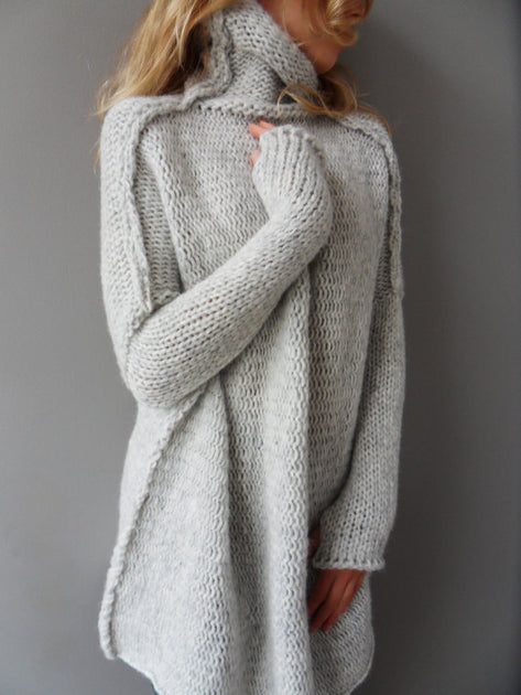 Oversized chunky knit sweaters hotsell